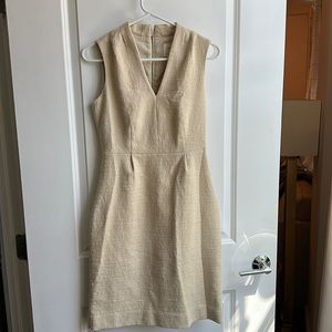 Kate Spade Cream Sleeveless Dress
